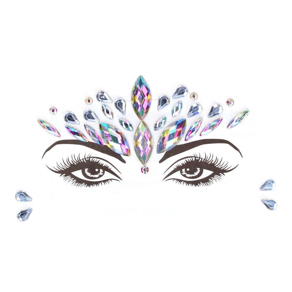 Le Desir Dazzling Crowned Face Bling Sticker - Rapture Works