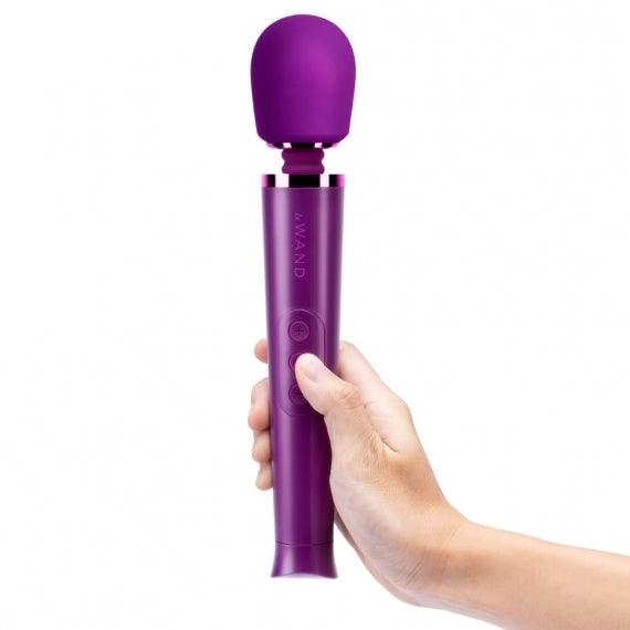 Le Wand Petite Rechargeable Vibrating Massager Dark Cherry - Rapture Works