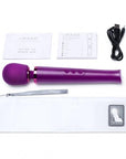 Le Wand Petite Rechargeable Vibrating Massager Dark Cherry - Rapture Works