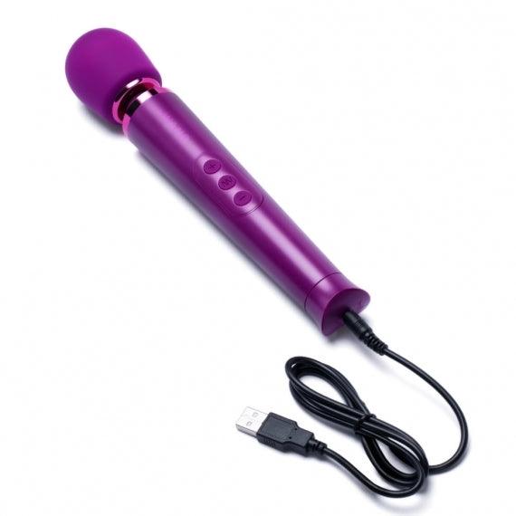 Le Wand Petite Rechargeable Vibrating Massager Dark Cherry - Rapture Works