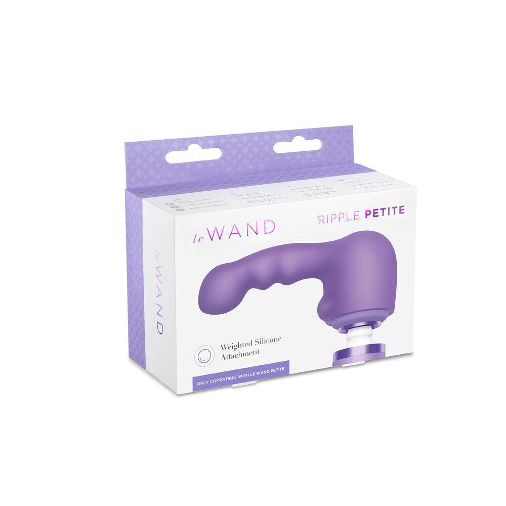 Le Wand Ripple Weighted Silicone Petite Wand Attachment - Rapture Works