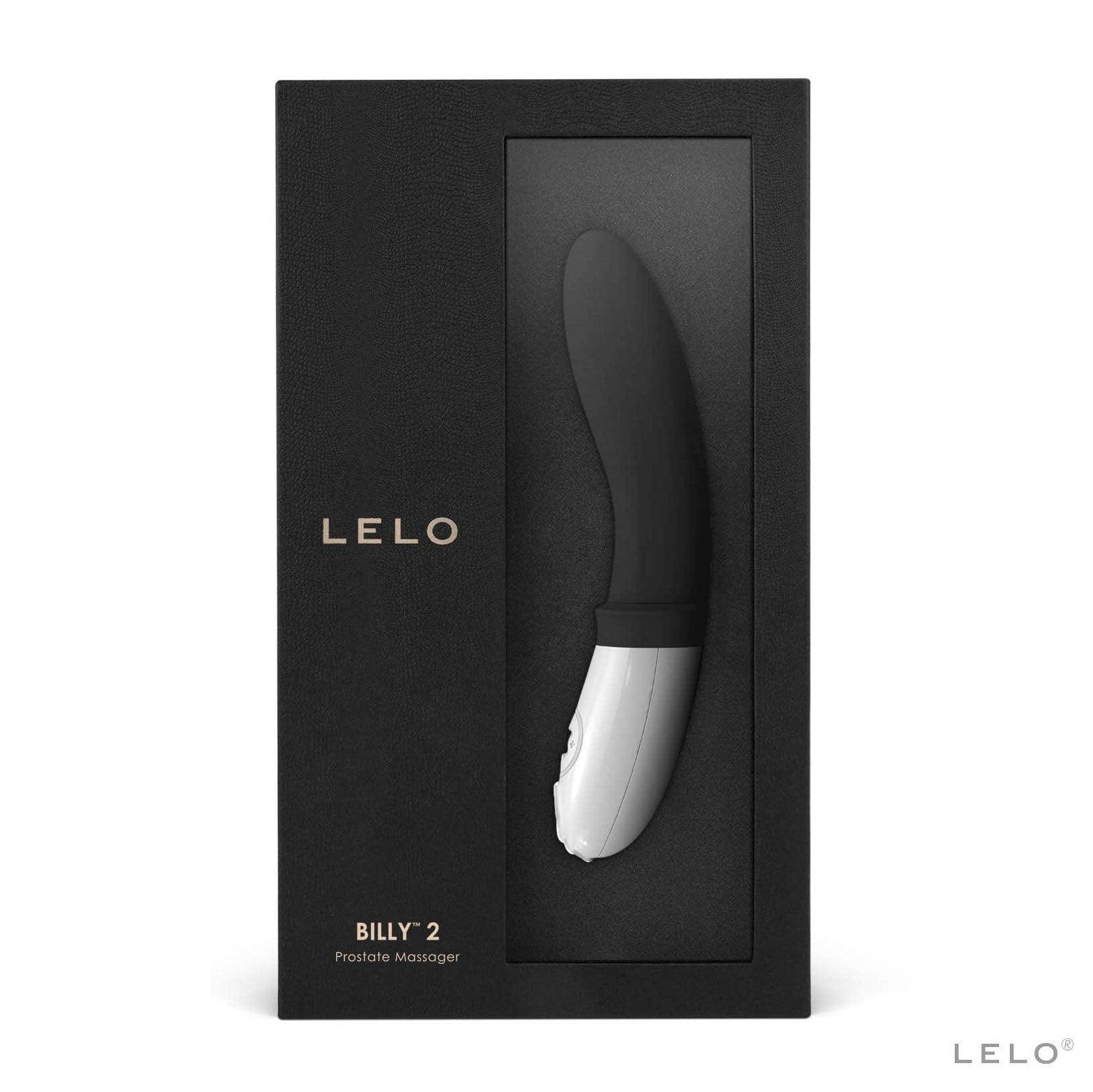 Lelo Billy 2 Deep Black Luxury Rechargeable Prostate Massager - Rapture Works