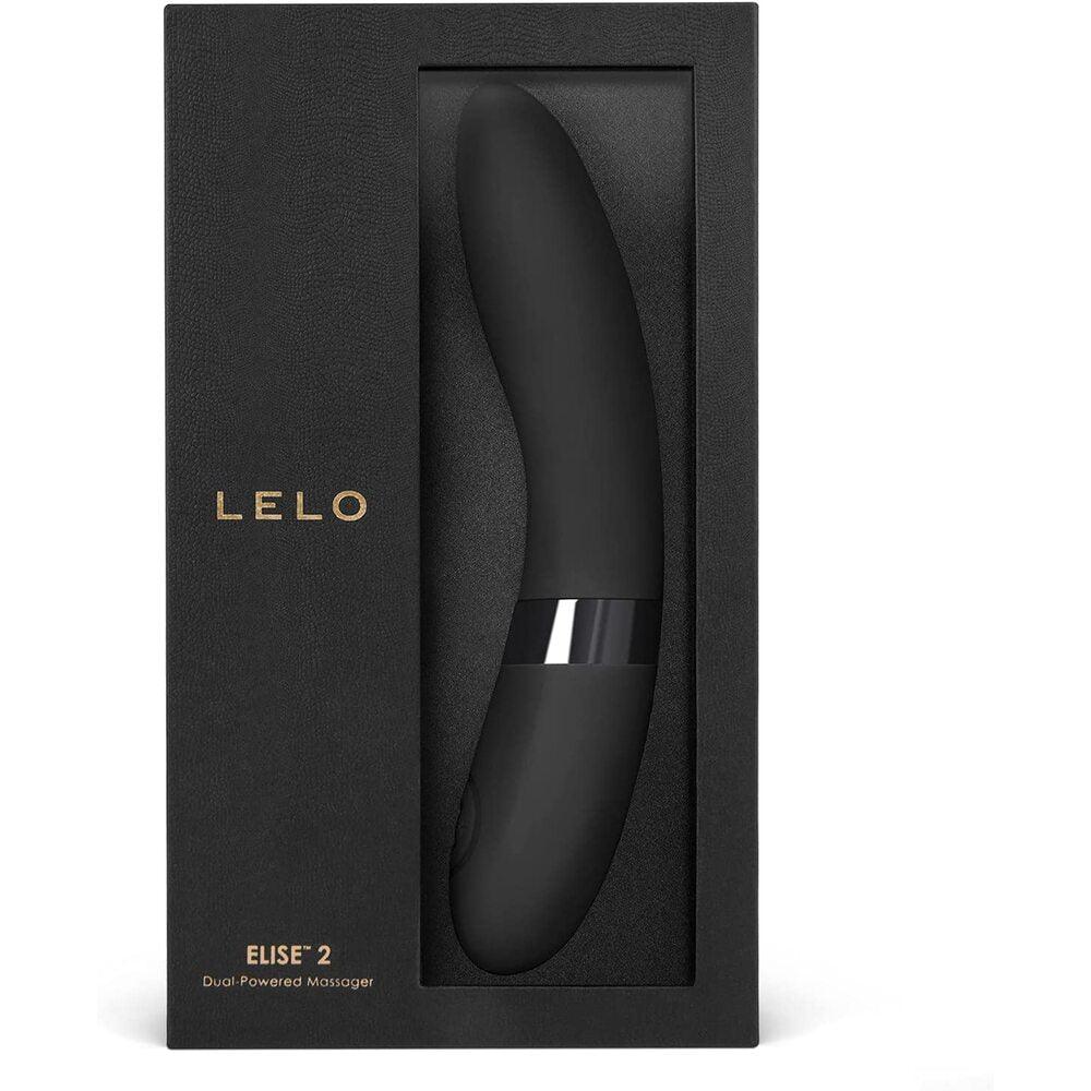 Lelo Elise 2 Dual Powered G-Spot Vibrator Black - Rapture Works