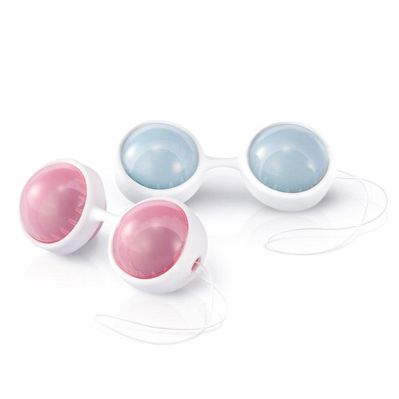 Lelo Luna Beads Mini Pink And Blue - Rapture Works