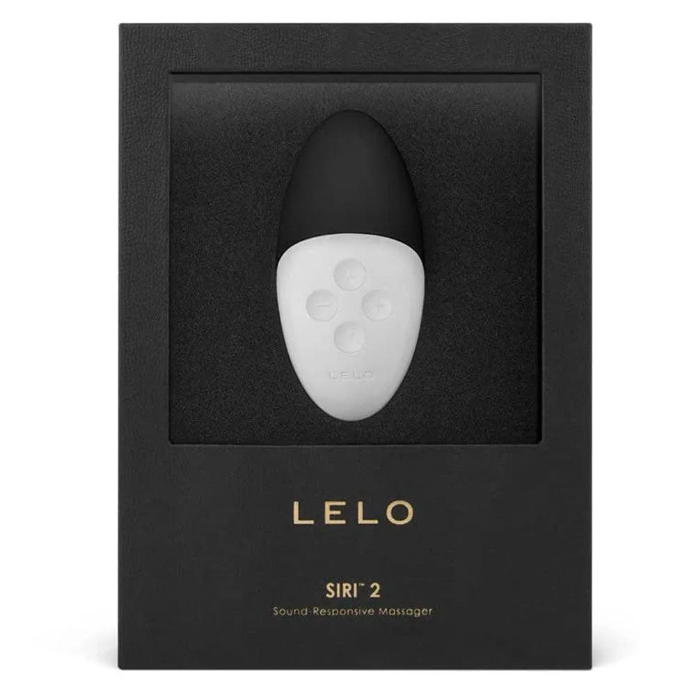 Lelo SIRI Version 2 Black Luxury Rechargeable Massager - Rapture Works