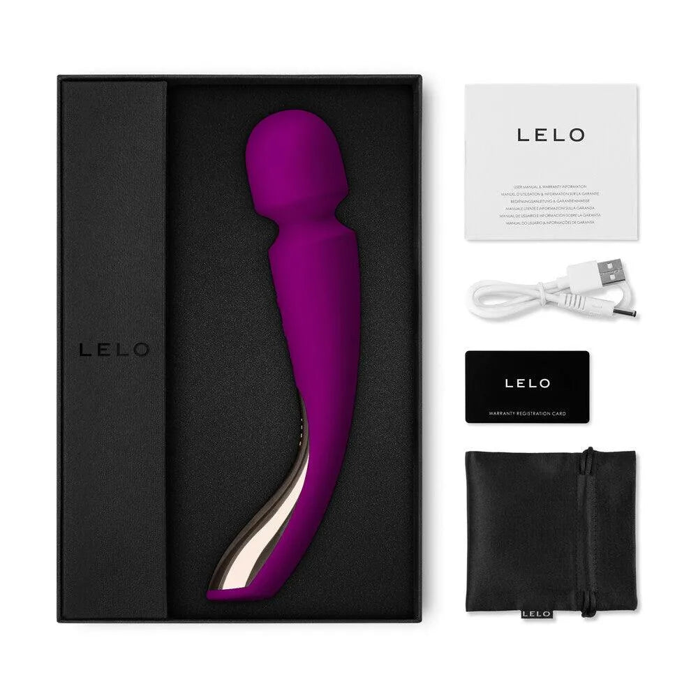 Lelo Smart Wand 2 Med Deep Rose - Rapture Works