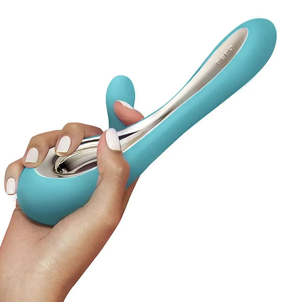 Lelo Soraya 2 Dual Rabbit Vibrator Aqua - Rapture Works
