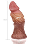 Lovetoy 7 Inch Dual Layered Silicone Cock - Rapture Works