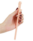 Lovetoy Pack Of 9 Willy Straws Flesh Pink - Rapture Works