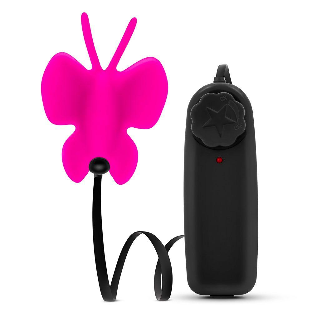 Luxe Butterfly Clitoral Teaser Fuchsia - Rapture Works