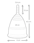 Mae B Intimate Health 2 Small Menstrual Cups - Rapture Works