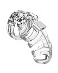 Man Cage 02 Male 3.5 Inch Clear Chastity Cage - Rapture Works