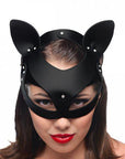 Master Series Bad Kitten Leather Cat Mask - Rapture Works