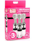 Max Twist Clit and Nipple Triple Sucker Set - Rapture Works