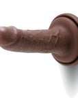 Me You Us Bulbous Head Ultra Cock 6 Inch Dildo Flesh Brown - Rapture Works