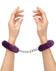 Me You Us Furry Handcuffs Purple - Rapture Works