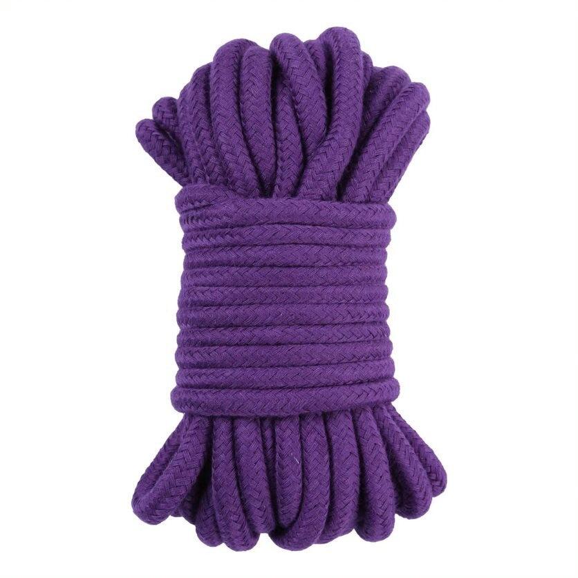 Me You Us Tie Me Up Soft Cotton Rope 10 Metres Purple - Rapture Works