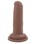 Me You Us Uncut Ultra Cock 6 Inch Dildo Flesh Brown - Rapture Works