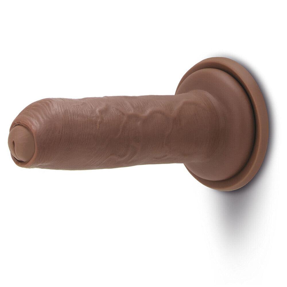 Me You Us Uncut Ultra Cock 6 Inch Dildo Flesh Brown - Rapture Works