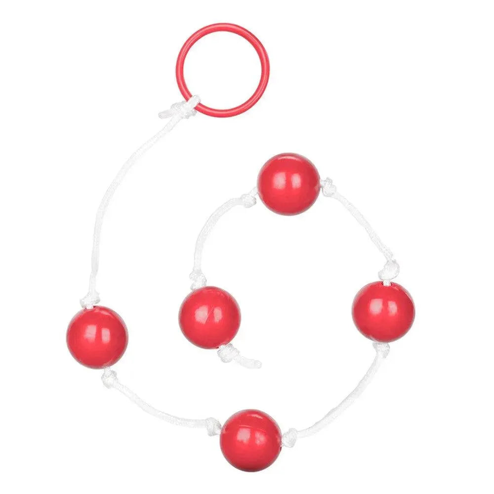 Medium Pleasure Anal Beads Assorted Colours - Rapture Works