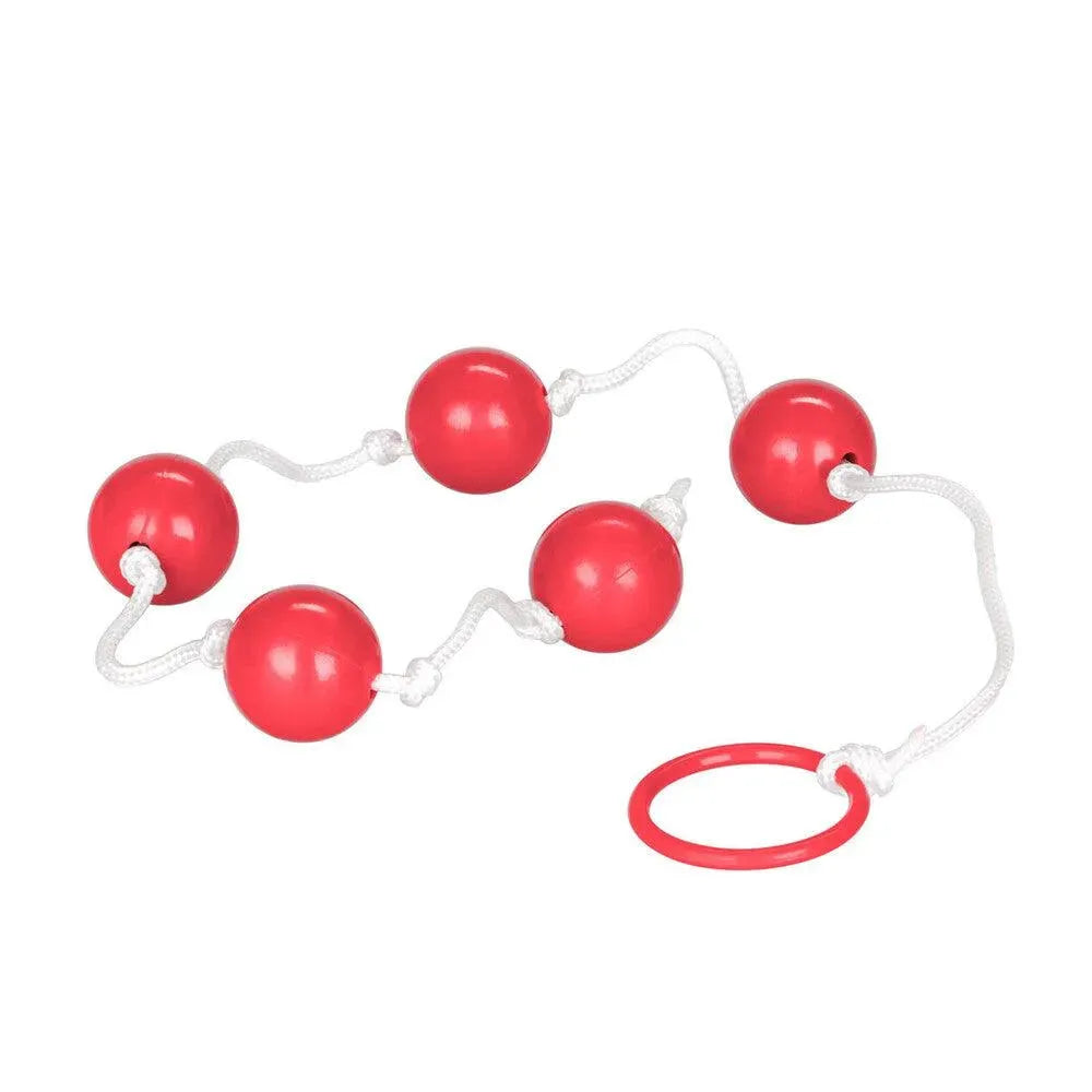 Medium Pleasure Anal Beads Assorted Colours - Rapture Works