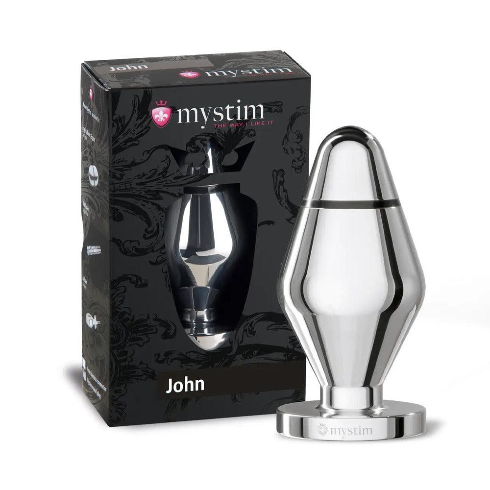 MyStim John Aluminium Butt Plug - Rapture Works