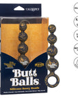Naughty Bits Butt Balls Silicone Booty Beads - Rapture Works