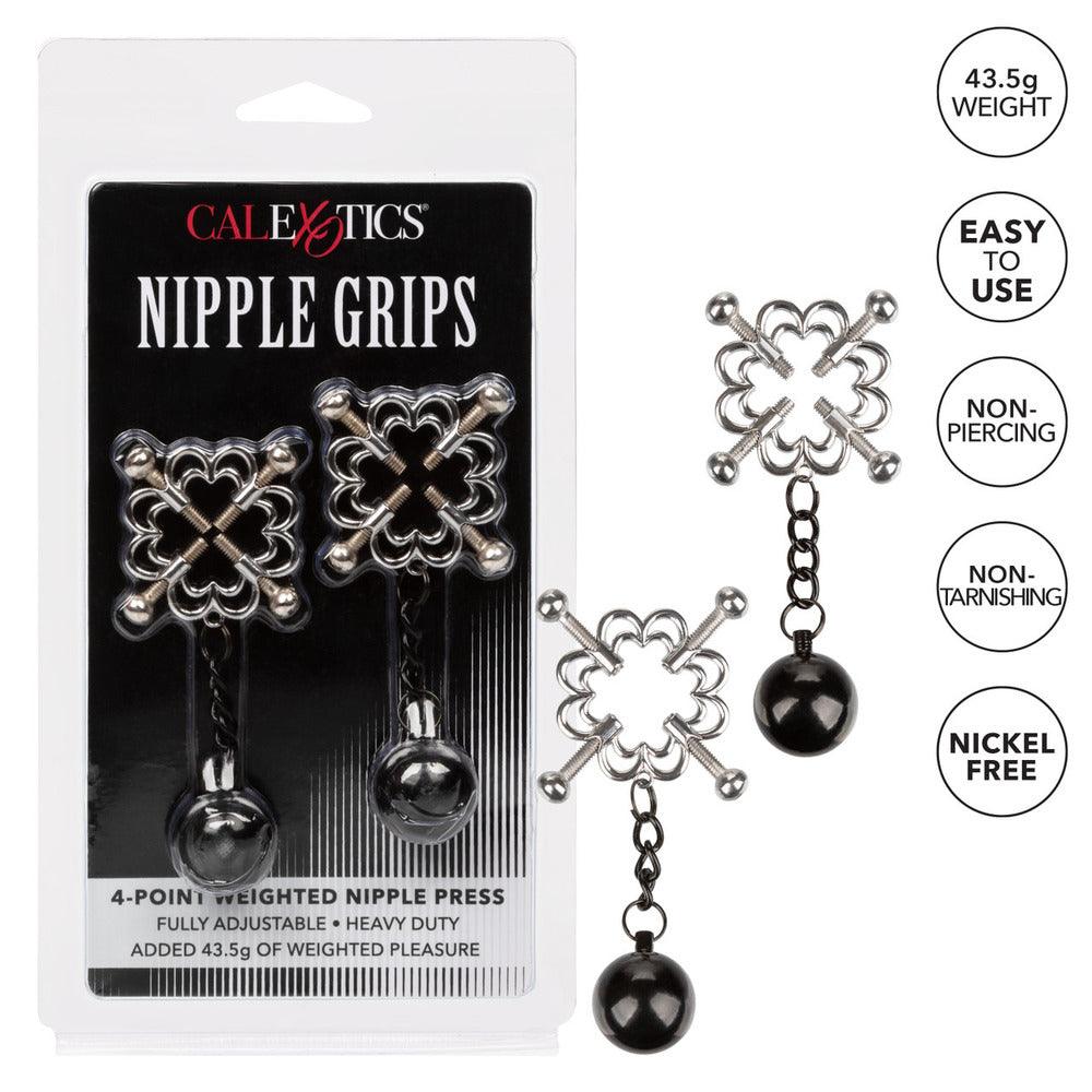 Nipple Grips 4 Point Weighted Nipple Press - Rapture Works