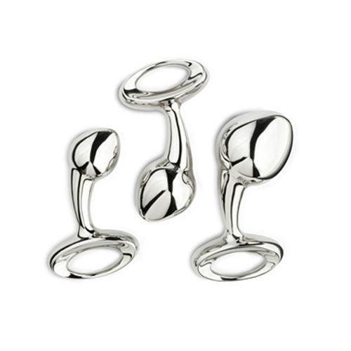 Njoy Pure Plugs Medium Stainless Steel Butt Plug - Rapture Works