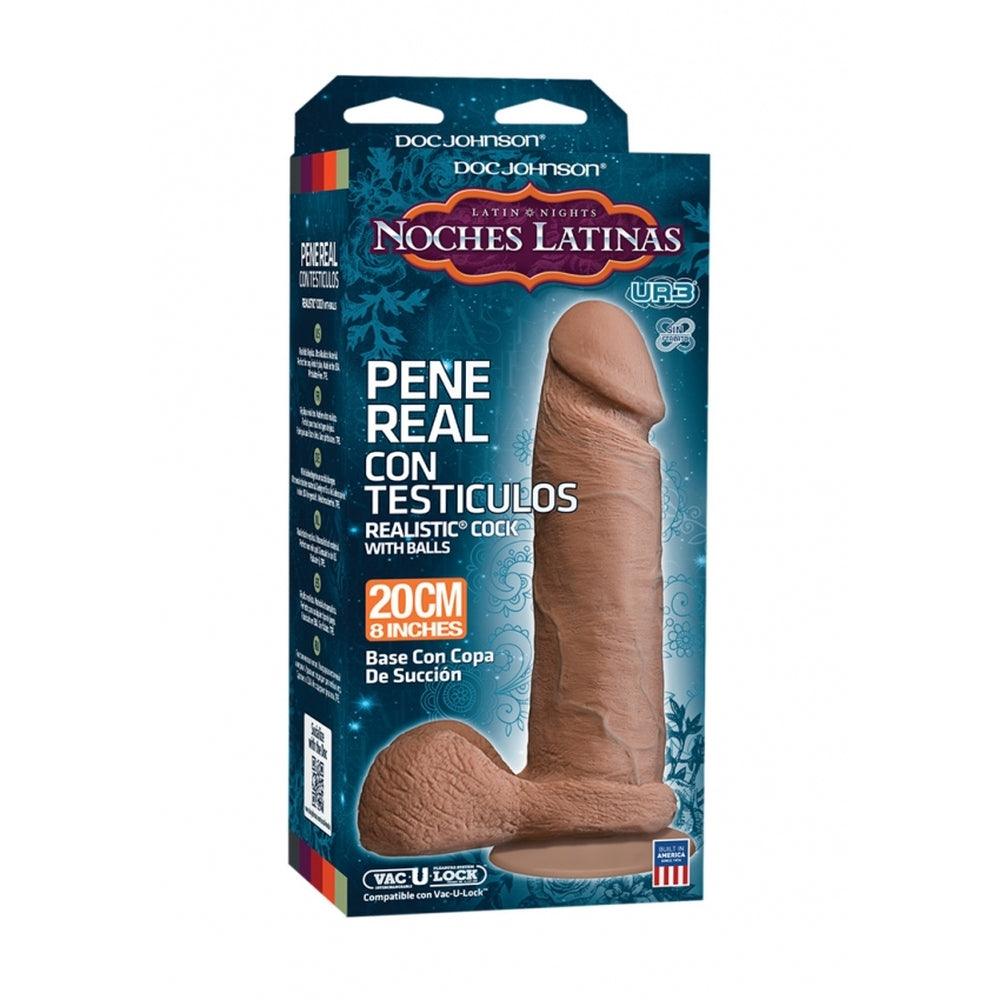 Noches Latinas Ur3 Pene Real 8 Inch Dildo - Rapture Works