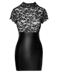 Noir Lace Mini Dress - Rapture Works
