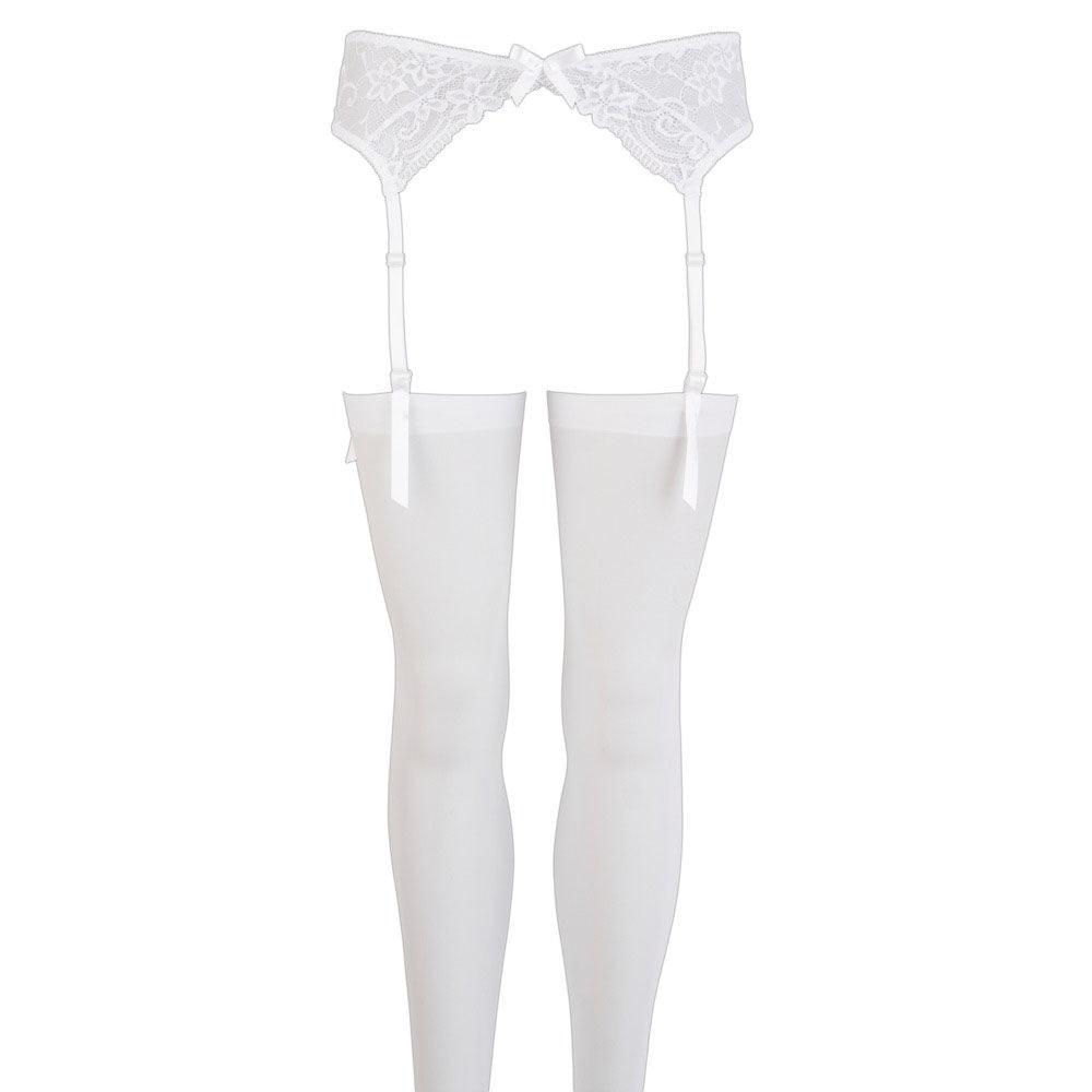 NOXQSE Suspender Set White - Rapture Works