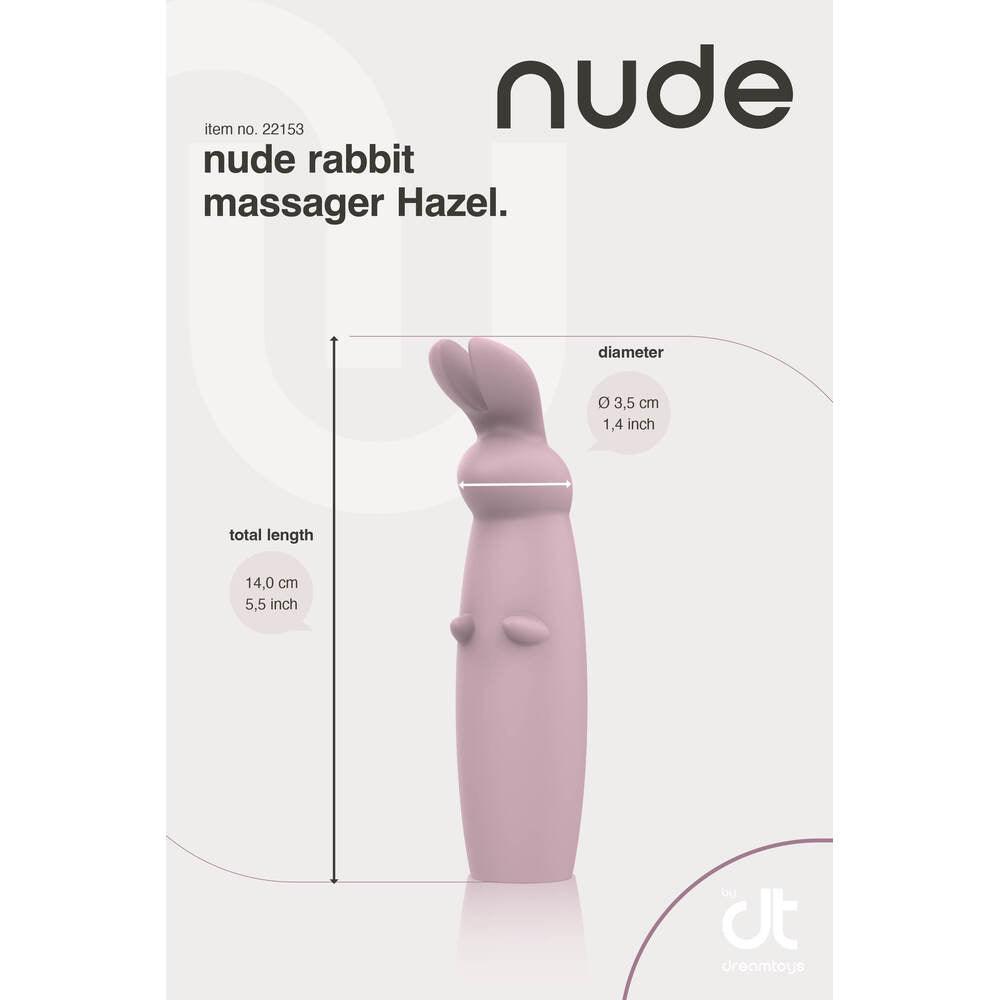 Nude Hazel Mini Rabbit Massager - Rapture Works