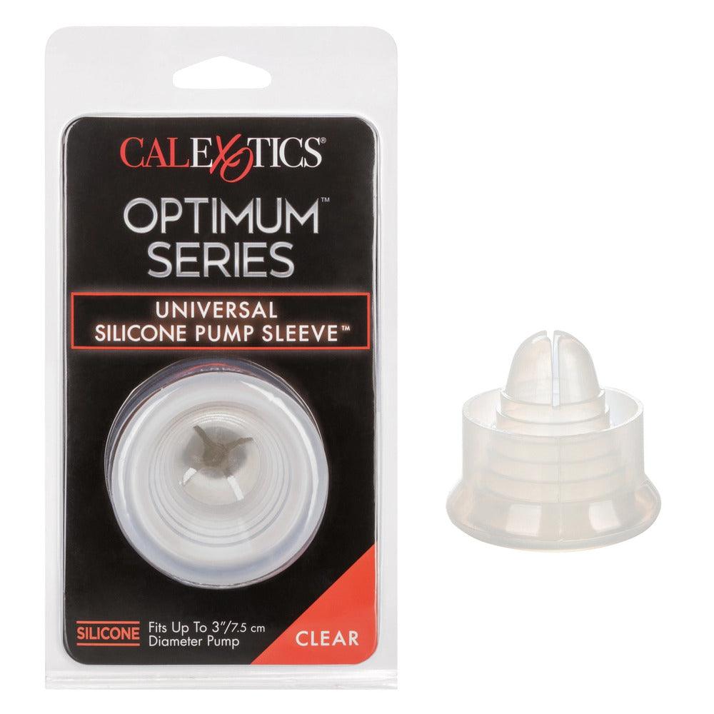 Optimum Series Universal Silicone Pump Sleeve Clear - Rapture Works