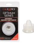 Optimum Series Universal Silicone Pump Sleeve Clear - Rapture Works