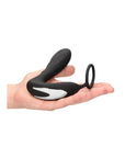 Ouch E Stimulation And Vibration Butt Plug And Cock Ring - Rapture Works