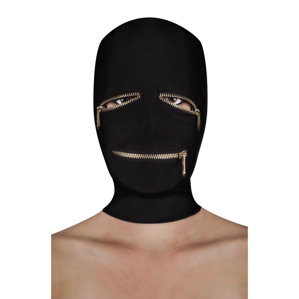 Ouch Extreme Zipper Mask With Eye And Mouth Zipper - Rapture Works
