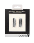 Ouch Magnetic Sensual Cylinder Nipple Clamps - Rapture Works