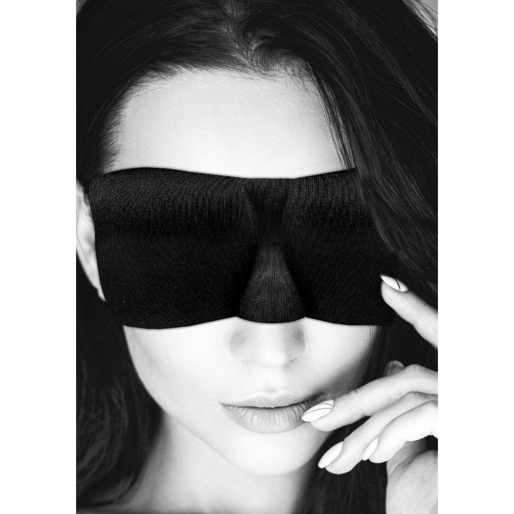 Ouch Satin Curvy Eye Mask - Rapture Works
