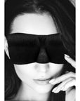 Ouch Satin Curvy Eye Mask - Rapture Works