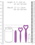 Ouch Silicone Vaginal Dilator Set Purple - Rapture Works