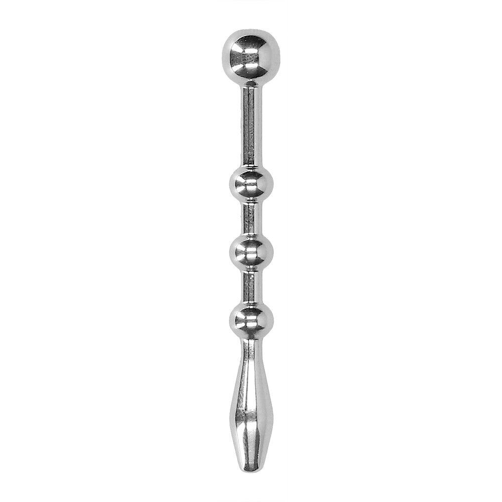 Ouch Urethral Sounding Stainless Steel Plug With Balls - Rapture Works