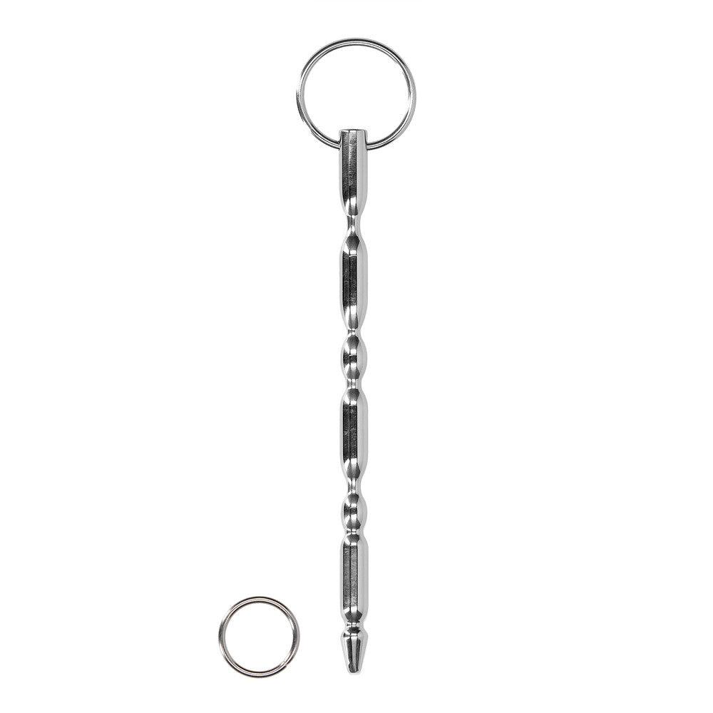 Ouch Urethral Sounding Steel Dilator With Ring - Rapture Works