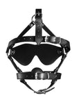 Ouch Xtreme Blindfolded Harness With Solid Ball Gag - Rapture Works