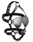 Ouch Xtreme Blindfolded Harness With Solid Ball Gag - Rapture Works