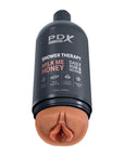 PDX Discreet Shower Milk Me Honey Masturbator - Flesh Brown - Rapture Works