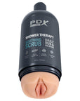 PDX Discreet Shower Soothing Scrub Masturbator - Light Brown - Rapture Works