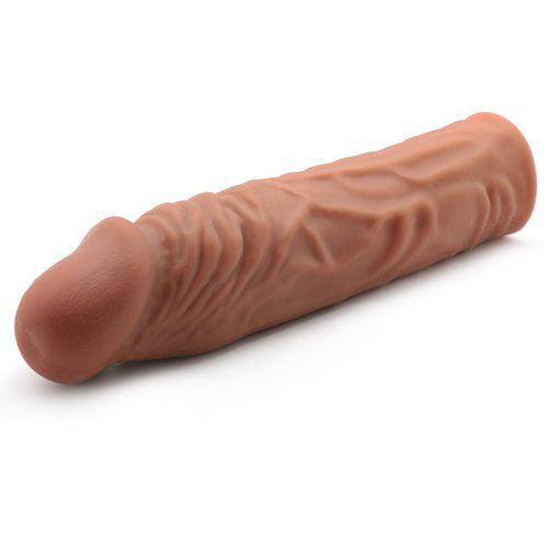 Penis Extender 7.4 Inches Flesh Brown - Rapture Works