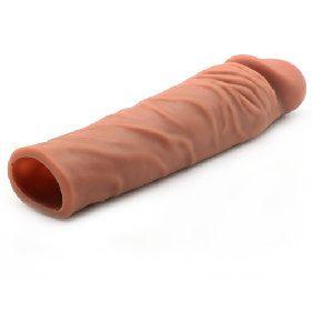 Penis Extender 7.4 Inches Flesh Brown - Rapture Works