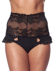 Perfect Fit Black High Waist Panty - Rapture Works